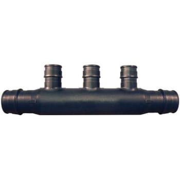Apollo 3/4 In. Poly-Alloy PEX-A Expansion Barb 3-Port Open Manifold