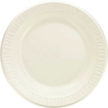 Image for Dart 10.25 In. White Laminated Quiet Classic Plate (500-Case) from HD Supply