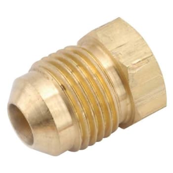 Anderson Metals 1/2 In. Brass Flare Plug (10-Pack)