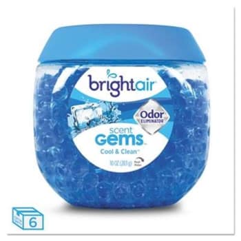 Image for Bright Air 10 Oz Cool/Clean Scent Gems Odor Eliminator (6-Carton) from HD Supply