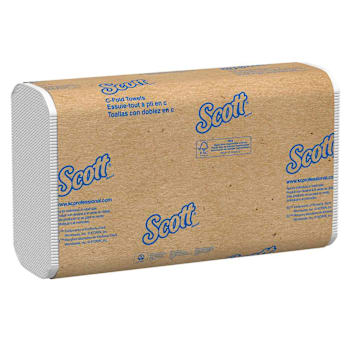 Image for Scott Essential C-Fold Paper Towels With Absorbency Pockets, 12 Packs-Case from HD Supply