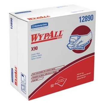 Image for Wypall X90 Hydroknit Cloths (340-Carton) (Denim Blue) from HD Supply