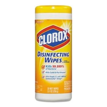 Image for Clorox Disinfecting Wipes, 7 x 8, Citrus Blend, 35/Canister, Carton Of 12 from HD Supply