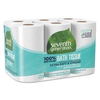 Seventh Generation 2-Ply 100 Percent Recycled Bathroom Tissue Paper (12-Pack)