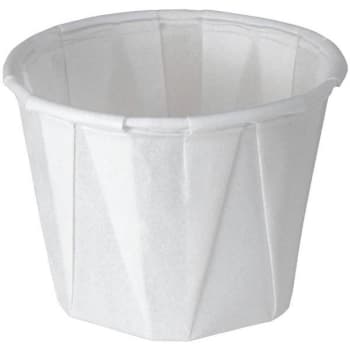 Image for Dart 1 Oz. White Paper Portion Cups (5000-Case) from HD Supply