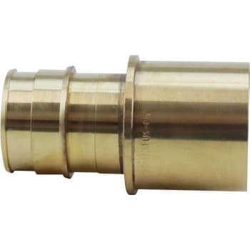 Image for Apollo 1 In. Brass PEX-A Expansion Barb X 1 In. Female Sweat Adapter from HD Supply