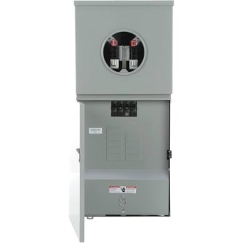 Image for Siemens 200a 8-Space 16-Circuit Meter Combo Oh/Ug Subfeed Lug Ring Type from HD Supply