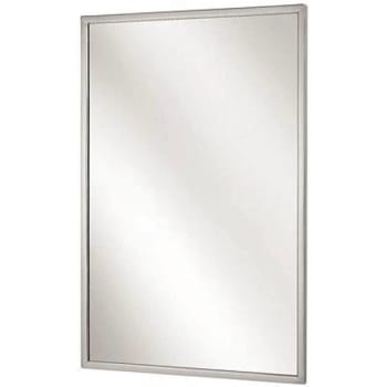 Image for Bradley 18 In. X 36 In. Metal Framed Wall Mounted Bathroom Vanity Mirror from HD Supply