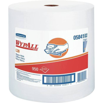 Image for WypAll L30 White Strong And Soft Wipes Drc Towels (950-Case) from HD Supply
