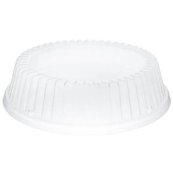 Image for Dart 9 In. Container Dome Covers Clear Fit Plate (500-Case) from HD Supply