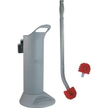 Image for Unger Toilet Brush System Plastic Handle w/ 2 Brush Heads from HD Supply