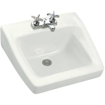 Image for Kohler Chesapeake White Wall-Mount Vitreous China Bathroom Sink W/ Overflow Drain from HD Supply