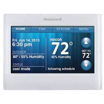 Image for Honeywell 7-Day Programmable Thermostat W/ Touchscreen, 2 Wire Iaq Redlink from HD Supply
