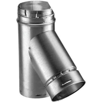 Image for Duravent 5 In. Type-B Gas Vent Double Wall Wye W/ 45-Deg. 4 In. Branch from HD Supply