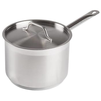 Image for Winco  4.5 Quart Sauce Pan With Lid Case Of 1 from HD Supply