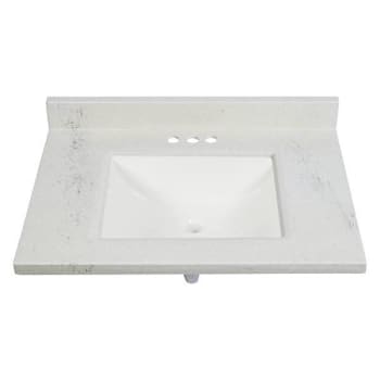 Image for Modular Vanity Tops 25 X 22 Artic Stone Cultured Marble Vanity Top And Bowl from HD Supply