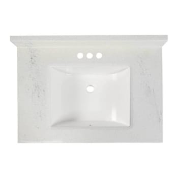 Image for Modular Vanity Tops 37 X 22 Artic Stone Cultured Marble Vanity Top And Bowl from HD Supply