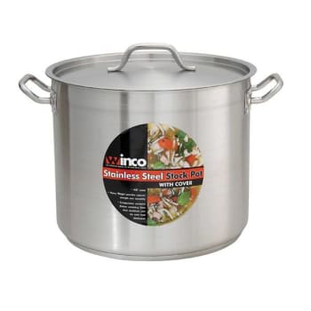 Image for Winco  8 Quart Sauce Pot With Lid Case Of 1 from HD Supply