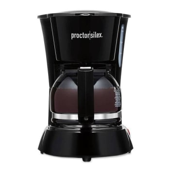 Image for Proctor Silex   4 Cup Coffee Maker-Black Case Of 1 from HD Supply