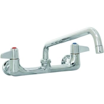 Image for T&S 2-Handle Standard Kitchen Faucet With Commercial Features (Chrome) from HD Supply