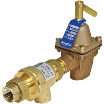 Image for Watts 1/2 In. Threaded Union With Teflon Tape Fill Valve And Backflow Preventer (Bronze) from HD Supply