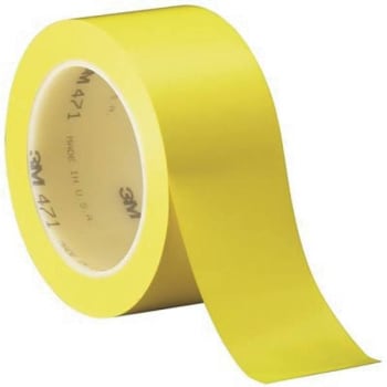 Image for 3M 2 In. X 36 Yd. 471 Vinyl Tape (Yellow) from HD Supply