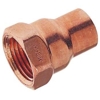 Image for Everbilt 1-1/4 in. Copper Pressure Cup x FIP Female Adapter Fitting from HD Supply