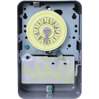 Image for Intermatic T100 Series 208v To 250v 23 H Dpst Gray Indoor Mechanical Water Heater Timer Switch from HD Supply