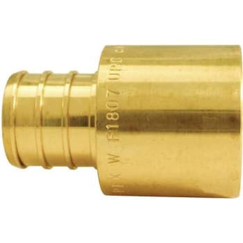 Image for Apollo 3/4 In. Brass PEX-B Barb X 3/4 In. Female Copper Sweat Adapter (30-Pack) from HD Supply