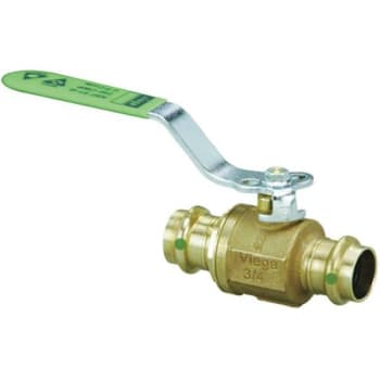Viega 1-1/4"X 1-1/4"Zero Lead Bronze Ball Valve