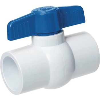 Image for Everbilt 2 " Solvent X 2 " Solvent Schedule 40 Pvc Ball Valve from HD Supply