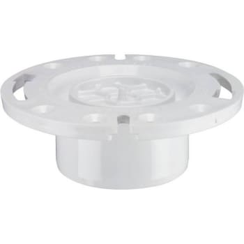 Image for Water-Tite Techno Plastic Closet Flange For 3 In. Or 4 In. PVC Pipe from HD Supply