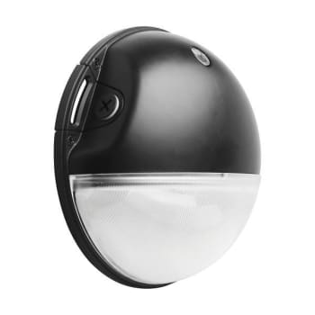 Image for Satco Led Small Round Wall Pack, Cct Selectable, Dimmable, 20 Watt, Black from HD Supply