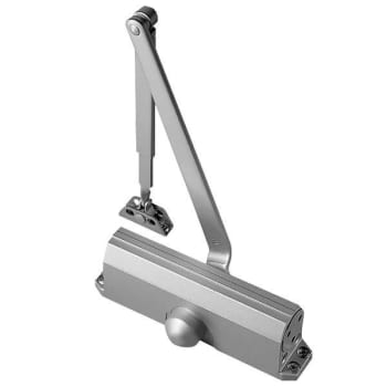Norton Tri-Packed Door Closer Size 4 Backcheck Aluminum Painted