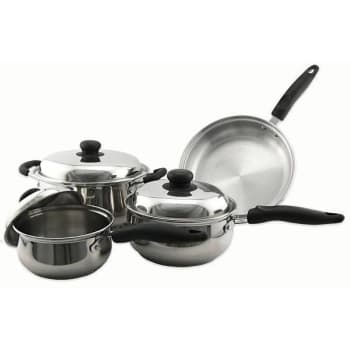 Image for Empire  7 Piece Stainless Steel Cookware Set Package Of 1 from HD Supply