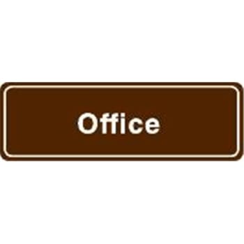 Image for Office Interior Sign, 9 X 3 from HD Supply