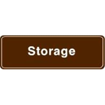 Image for Storage Interior Sign, 9 X 3 from HD Supply