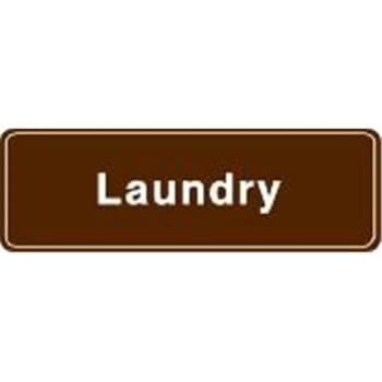 Image for Laundry Interior Sign, 9 x 3 from HD Supply