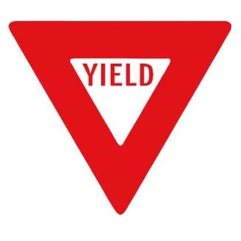 Image for "Yield" Sign, High Intensity, 30" Diameter from HD Supply