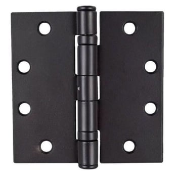 Image for Global Door Controls 4.5" X 4.5" Matte Black Nrp Commerical Ball Bearing Hinge from HD Supply