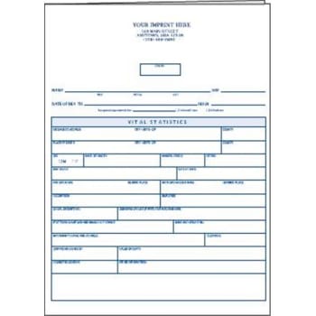 Image for Funeral Worksheet, Imprinted Package Of 100 from HD Supply