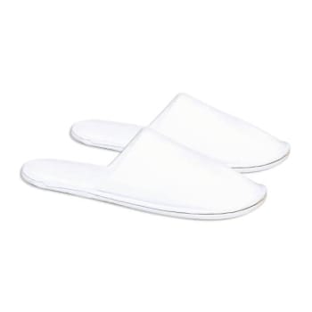 Image for Fredi & Sons Inc. Closed Toe Velour Slipper - 11" Anti-Skid Sole Case Of 100 from HD Supply