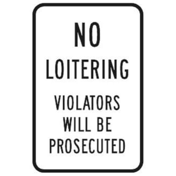 Image for "Violators Prosecuted" Sign, Reflective, 12 x 18" from HD Supply