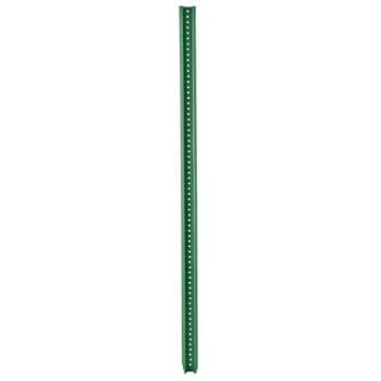 Steel Sign Post, Green, 4' Height