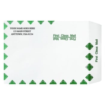 Image for Diamond Envelopes, Peel & Seal, Green, 10 x 13 from HD Supply