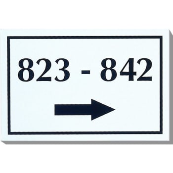 Image for Custom Economy Horizontal Sign, Non-Reflective, 12 X 8 from HD Supply
