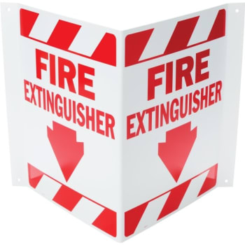 Image for "Fire Extinguisher" Interior Dimensional Sign, 15 x 12" from HD Supply
