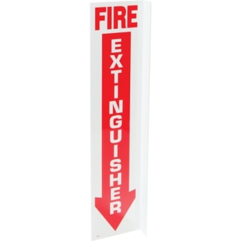 Image for "Fire Extinguisher" Interior Sign, Glow in the Dark, 4 x 18" from HD Supply