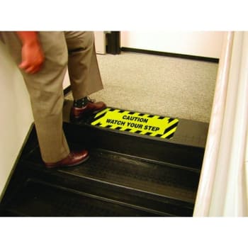 Image for Caution Watch Your Step Anti-Skid Strips, 24 x 6 from HD Supply