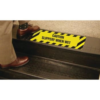 Image for Caution Slippery When Wet Anti-Skid Strips, 24 x 6 from HD Supply